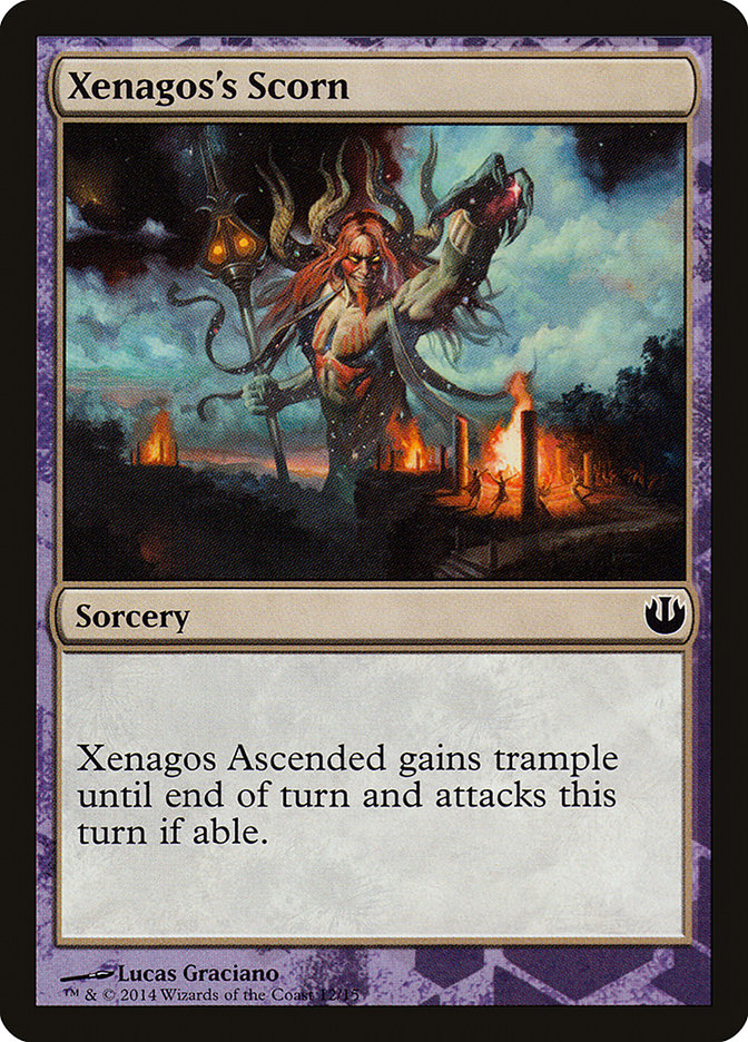 Xenagos's Scorn [Journey into Nyx Defeat a God] | Dragon's Lair Comics and Fantasy Houston TX