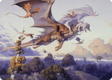 Rith, Liberated Primeval Art Card [Dominaria United Art Series] | Dragon's Lair Comics and Fantasy Houston TX