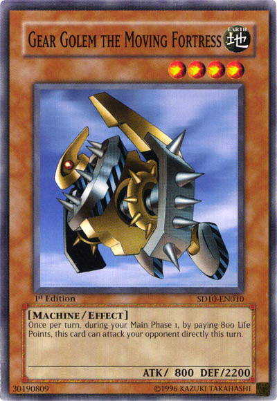 Gear Golem the Moving Fortress [SD10-EN010] Common | Dragon's Lair Comics and Fantasy Houston TX