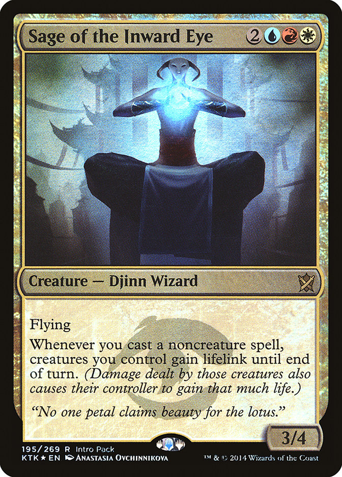 Sage of the Inward Eye (Intro Pack) [Khans of Tarkir Promos] | Dragon's Lair Comics and Fantasy Houston TX