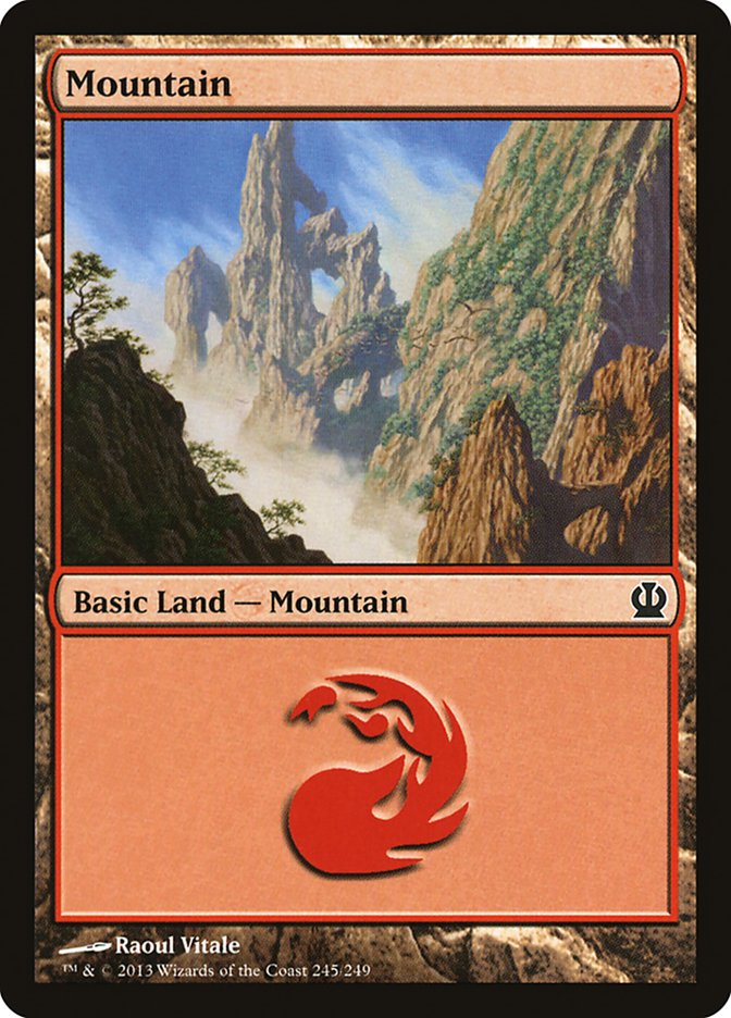 Mountain (245) [Theros] | Dragon's Lair Comics and Fantasy Houston TX