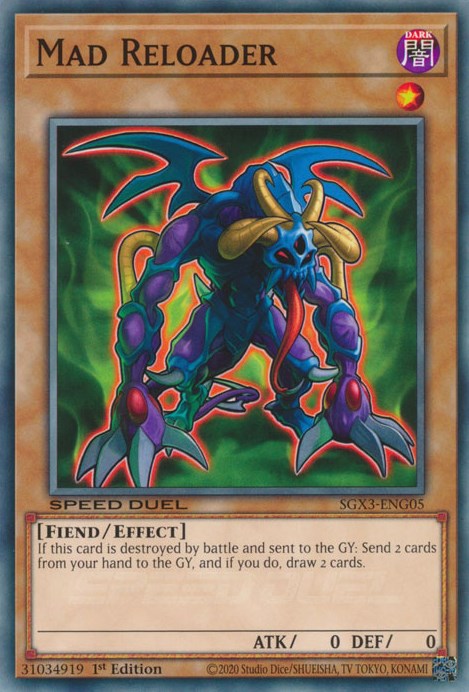 Mad Reloader [SGX3-ENG05] Common | Dragon's Lair Comics and Fantasy Houston TX