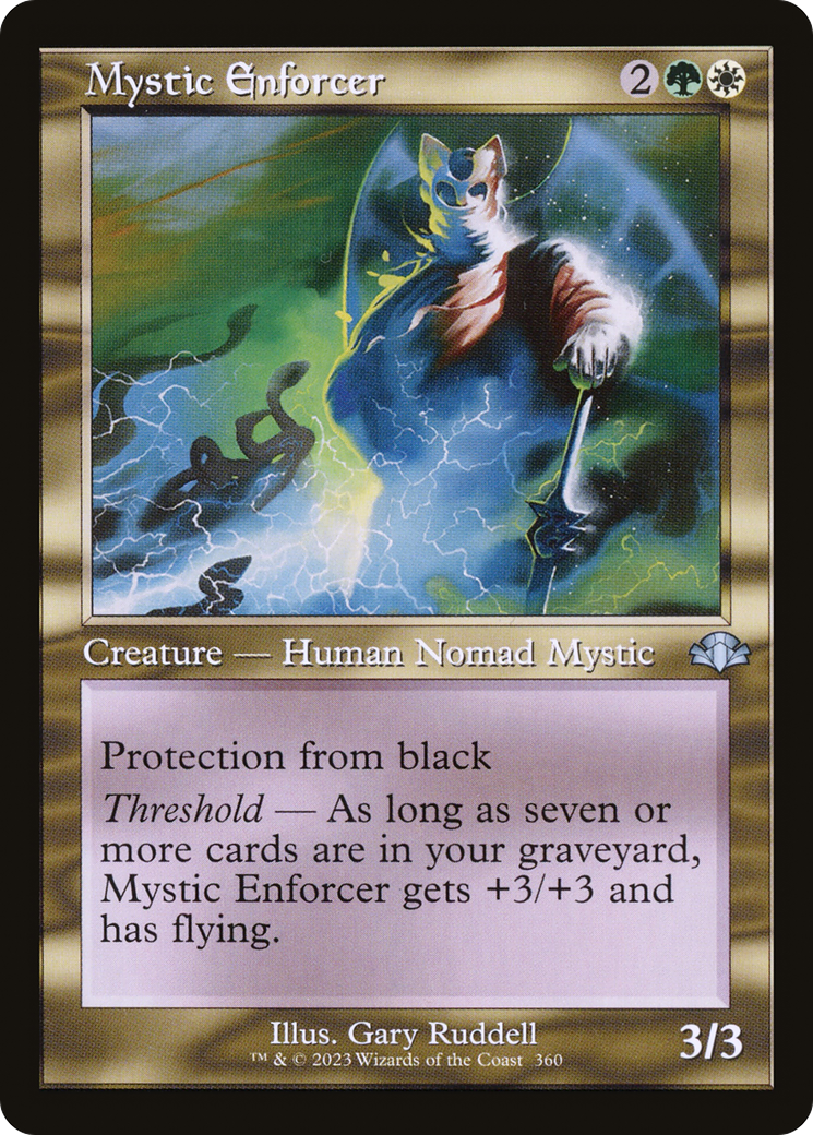 Mystic Enforcer (Retro) [Dominaria Remastered] | Dragon's Lair Comics and Fantasy Houston TX
