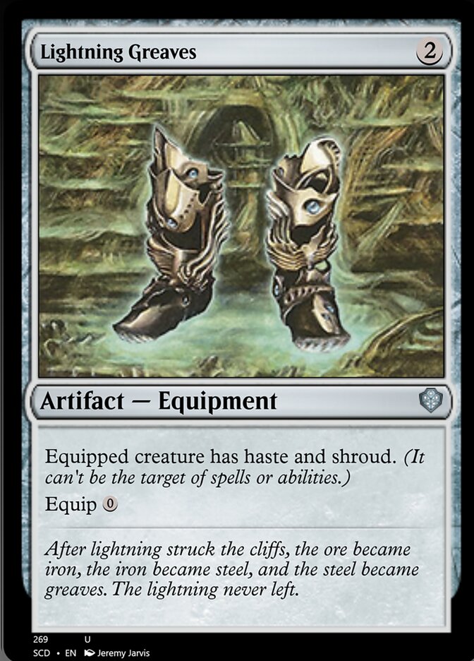 Lightning Greaves [Starter Commander Decks] | Dragon's Lair Comics and Fantasy Houston TX