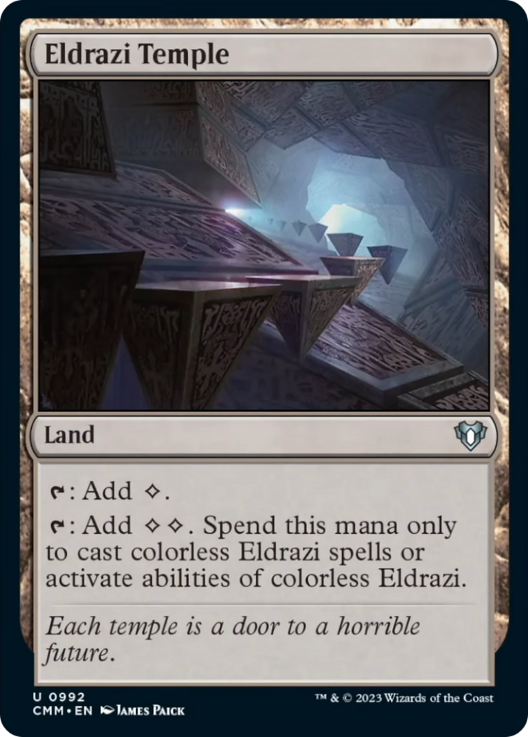 Eldrazi Temple [Commander Masters] | Dragon's Lair Comics and Fantasy Houston TX
