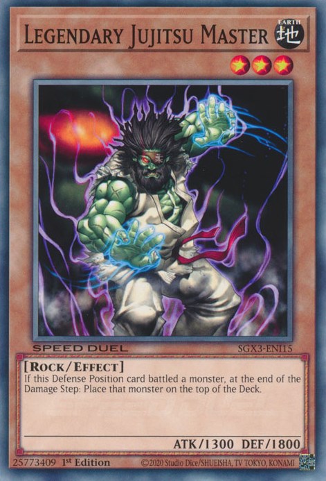 Legendary Jujitsu Master [SGX3-ENI15] Common | Dragon's Lair Comics and Fantasy Houston TX