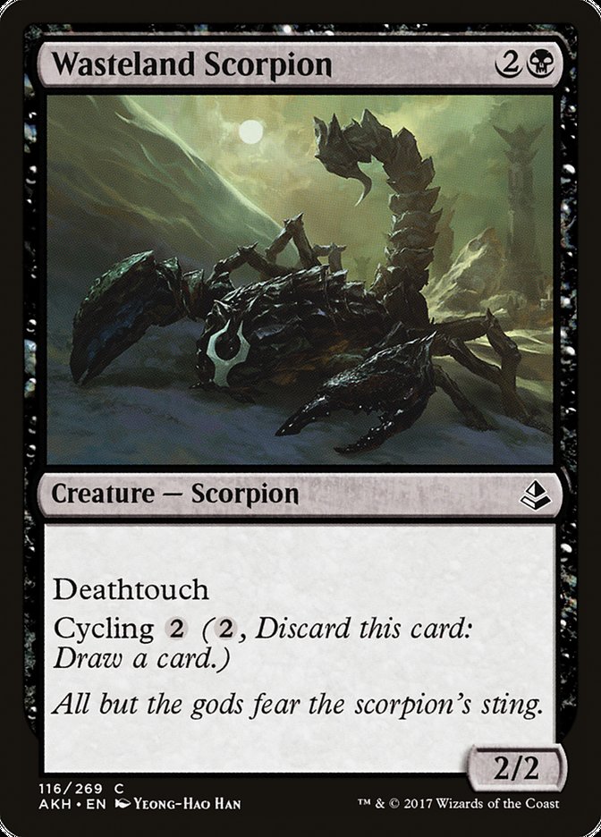 Wasteland Scorpion [Amonkhet] | Dragon's Lair Comics and Fantasy Houston TX