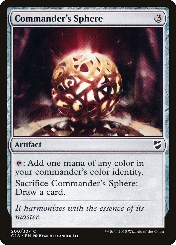 Commander's Sphere [Commander 2018] | Dragon's Lair Comics and Fantasy Houston TX