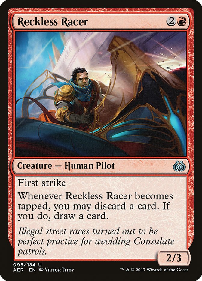 Reckless Racer [Aether Revolt] | Dragon's Lair Comics and Fantasy Houston TX