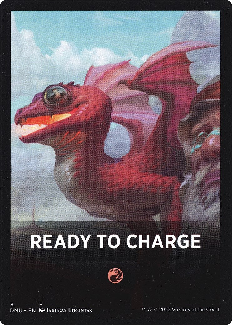 Ready to Charge Theme Card [Dominaria United Tokens] | Dragon's Lair Comics and Fantasy Houston TX