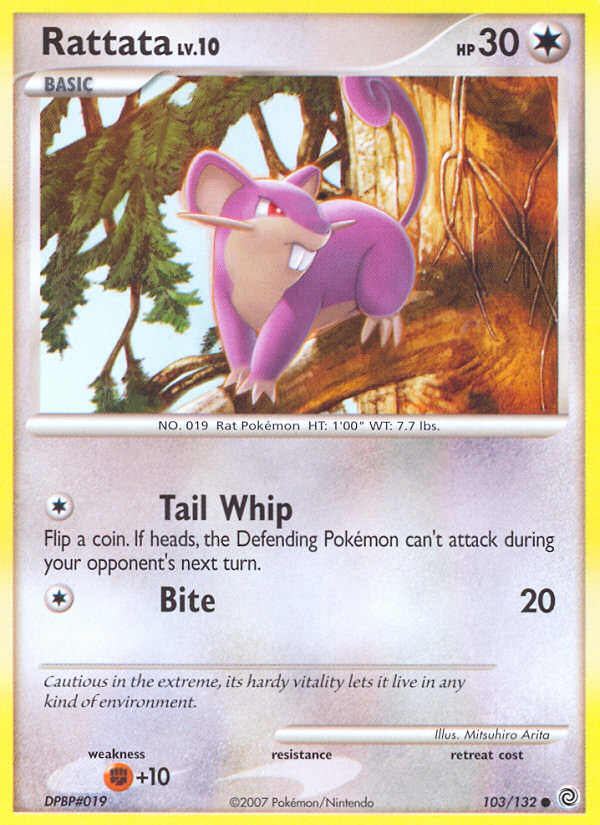 Rattata (103/132) [Diamond & Pearl: Secret Wonders] | Dragon's Lair Comics and Fantasy Houston TX