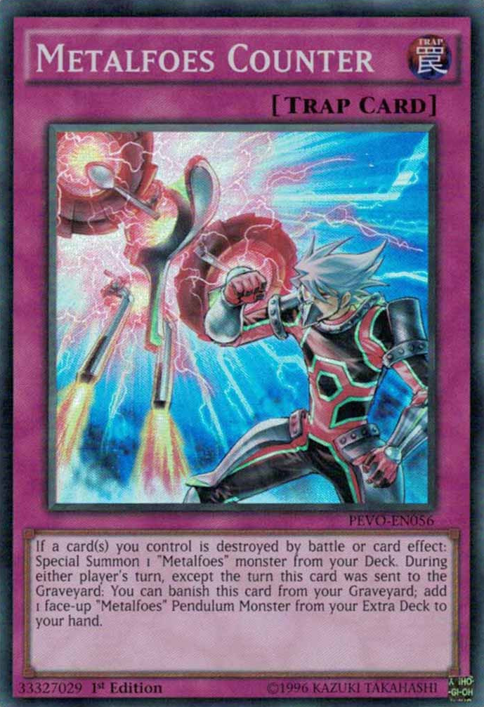 Metalfoes Counter [PEVO-EN056] Super Rare | Dragon's Lair Comics and Fantasy Houston TX