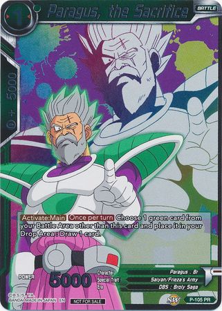 Paragus, the Sacrifice (Event Pack 4) (P-105) [Promotion Cards] | Dragon's Lair Comics and Fantasy Houston TX