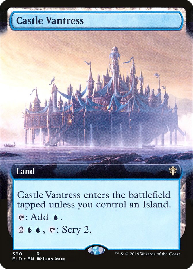 Castle Vantress (Extended Art) [Throne of Eldraine] | Dragon's Lair Comics and Fantasy Houston TX
