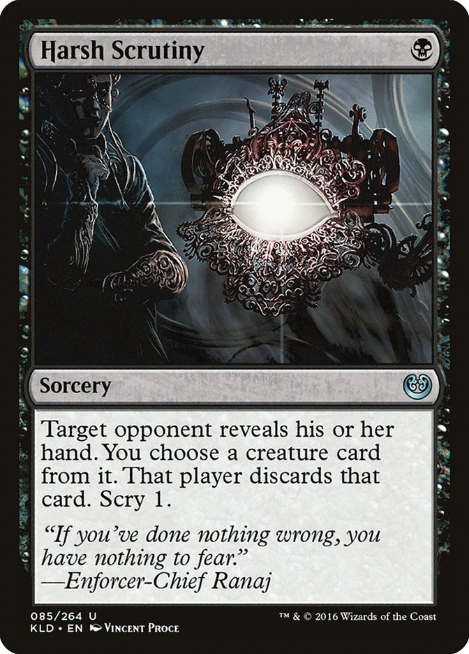 Harsh Scrutiny [Kaladesh] | Dragon's Lair Comics and Fantasy Houston TX