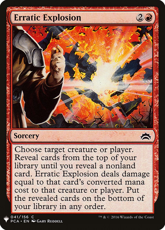 Erratic Explosion [Mystery Booster] | Dragon's Lair Comics and Fantasy Houston TX