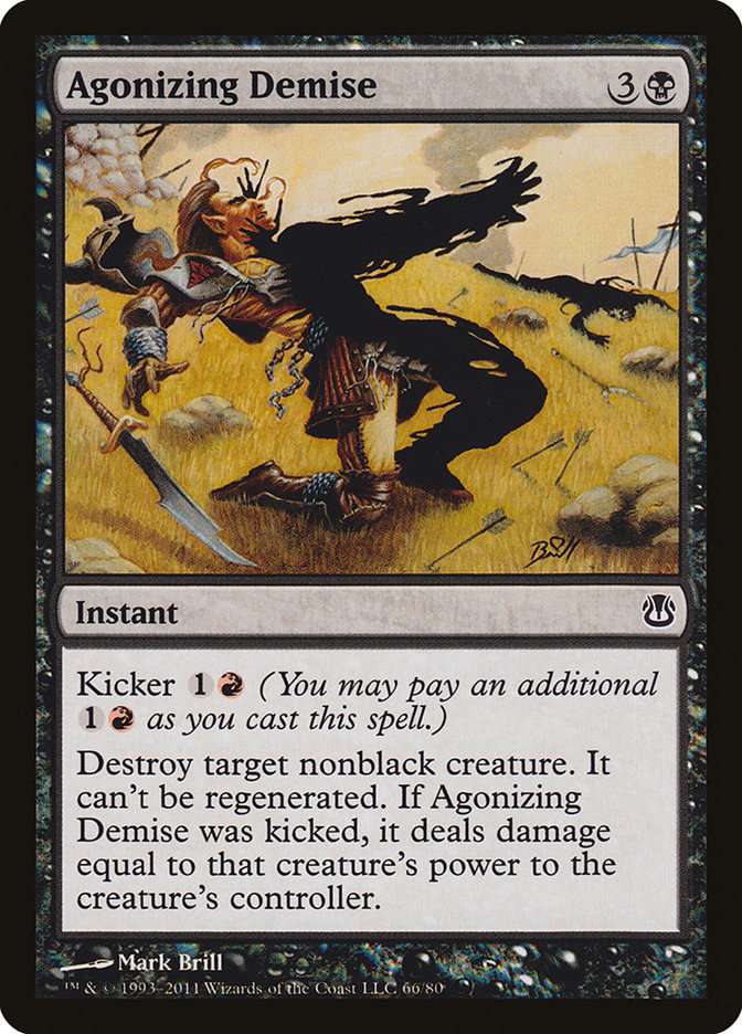 Agonizing Demise [Duel Decks: Ajani vs. Nicol Bolas] | Dragon's Lair Comics and Fantasy Houston TX