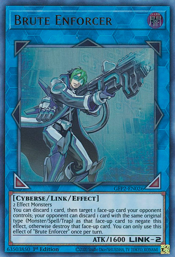 Brute Enforcer [GFP2-EN026] Ultra Rare | Dragon's Lair Comics and Fantasy Houston TX