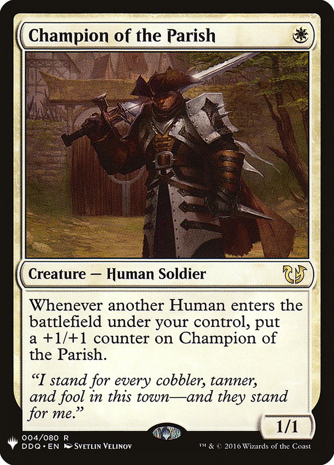 Champion of the Parish [Mystery Booster] | Dragon's Lair Comics and Fantasy Houston TX