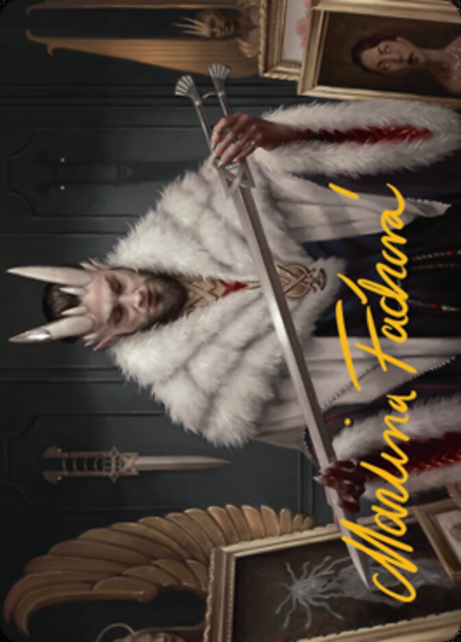Lord Xander, the Collector Art Card (Gold-Stamped Signature) [Streets of New Capenna Art Series] | Dragon's Lair Comics and Fantasy Houston TX