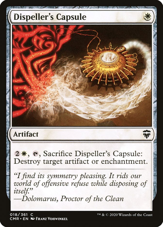 Dispeller's Capsule [Commander Legends] | Dragon's Lair Comics and Fantasy Houston TX