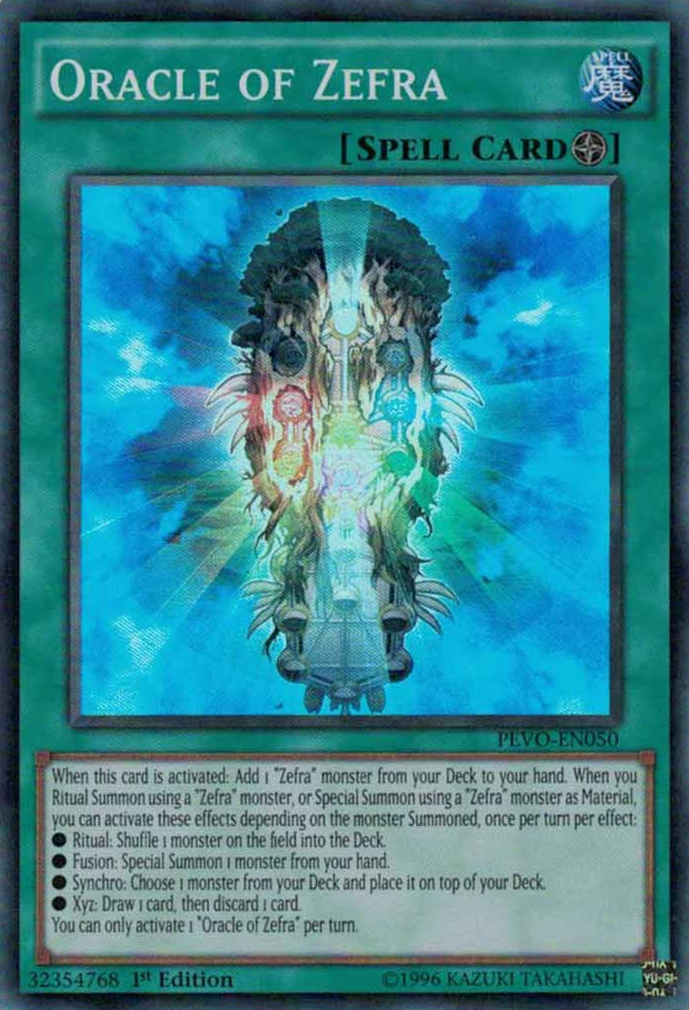 Oracle of Zefra [PEVO-EN050] Super Rare | Dragon's Lair Comics and Fantasy Houston TX