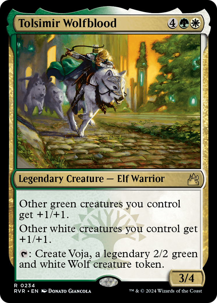Tolsimir Wolfblood [Ravnica Remastered] | Dragon's Lair Comics and Fantasy Houston TX