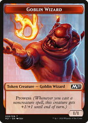 Construct // Goblin Wizard Double-Sided Token [Core Set 2021 Tokens] | Dragon's Lair Comics and Fantasy Houston TX