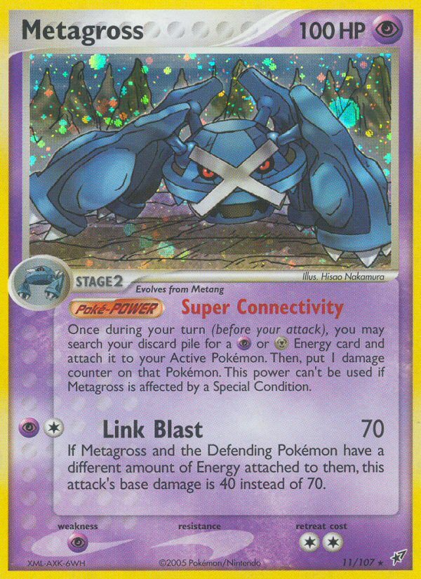 Metagross (11/107) [EX: Deoxys] | Dragon's Lair Comics and Fantasy Houston TX
