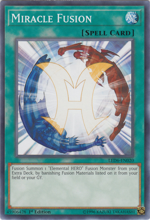 Miracle Fusion [LED6-EN020] Common | Dragon's Lair Comics and Fantasy Houston TX