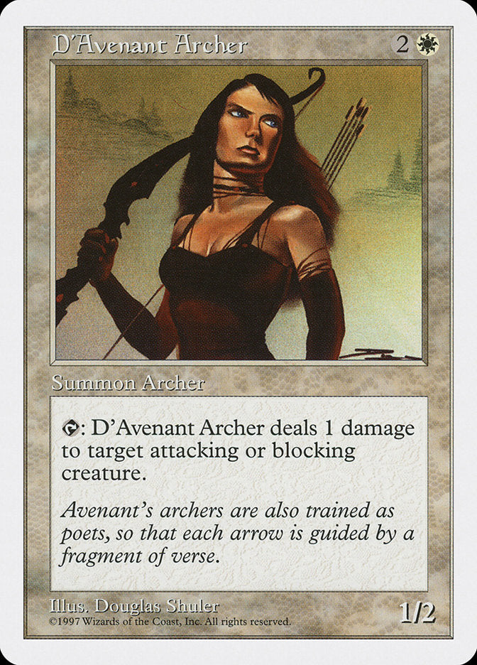 D'Avenant Archer [Fifth Edition] | Dragon's Lair Comics and Fantasy Houston TX