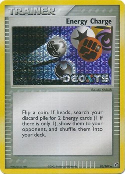 Energy Charge (86/107) (Stamped) [EX: Deoxys] | Dragon's Lair Comics and Fantasy Houston TX