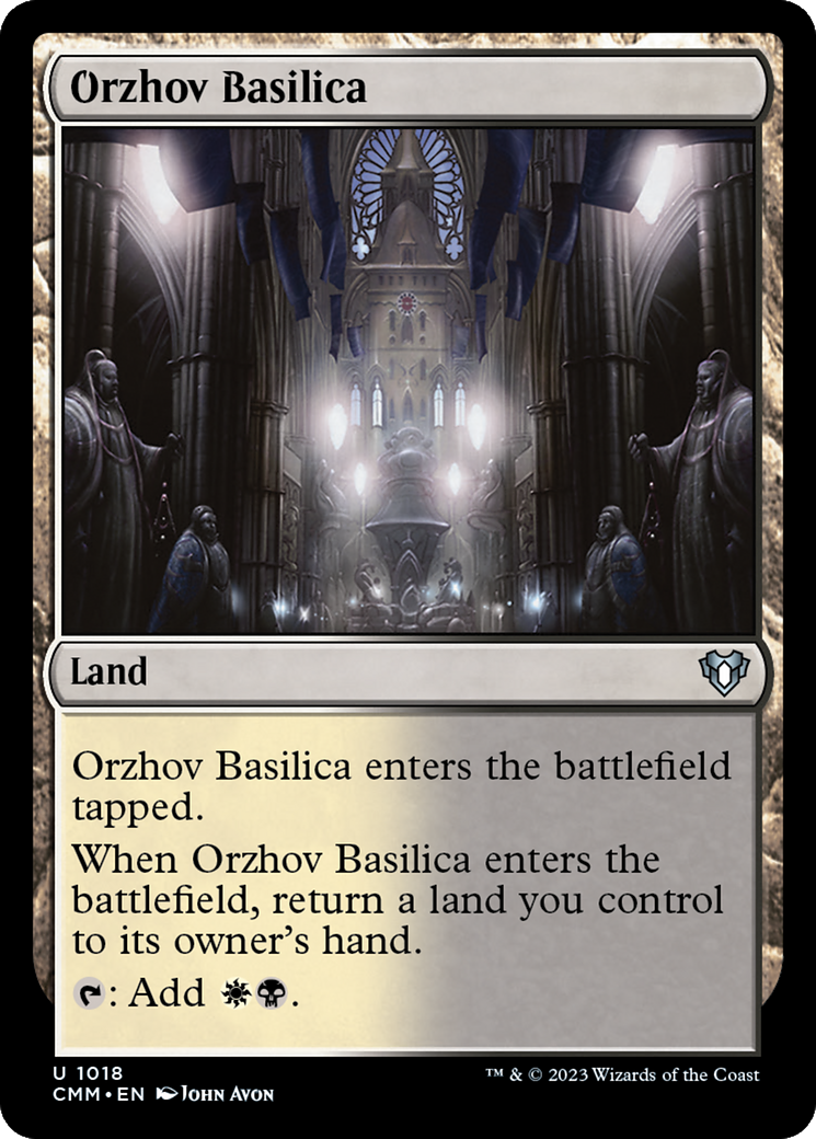 Orzhov Basilica [Commander Masters] | Dragon's Lair Comics and Fantasy Houston TX