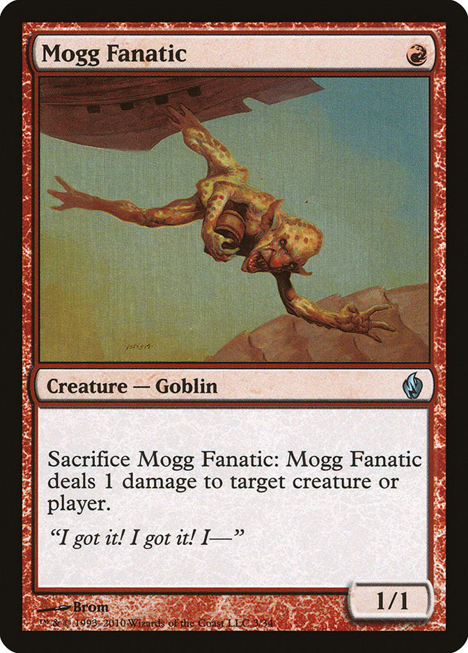 Mogg Fanatic [Premium Deck Series: Fire and Lightning] | Dragon's Lair Comics and Fantasy Houston TX