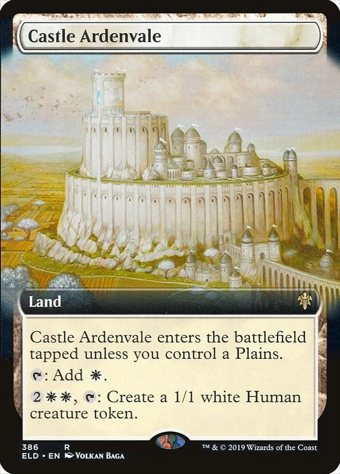 Castle Ardenvale (Extended Art) [Throne of Eldraine] | Dragon's Lair Comics and Fantasy Houston TX