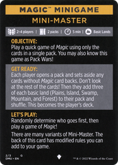Mini-Master (Magic Minigame) [Commander Legends: Battle for Baldur's Gate Minigame] | Dragon's Lair Comics and Fantasy Houston TX