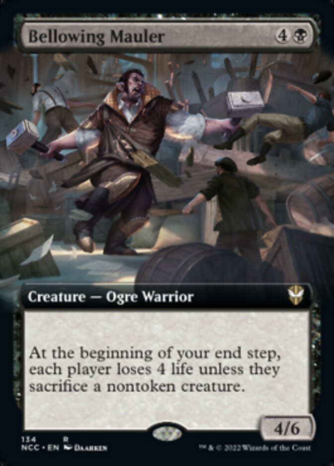 Bellowing Mauler (Extended Art) [Streets of New Capenna Commander] | Dragon's Lair Comics and Fantasy Houston TX
