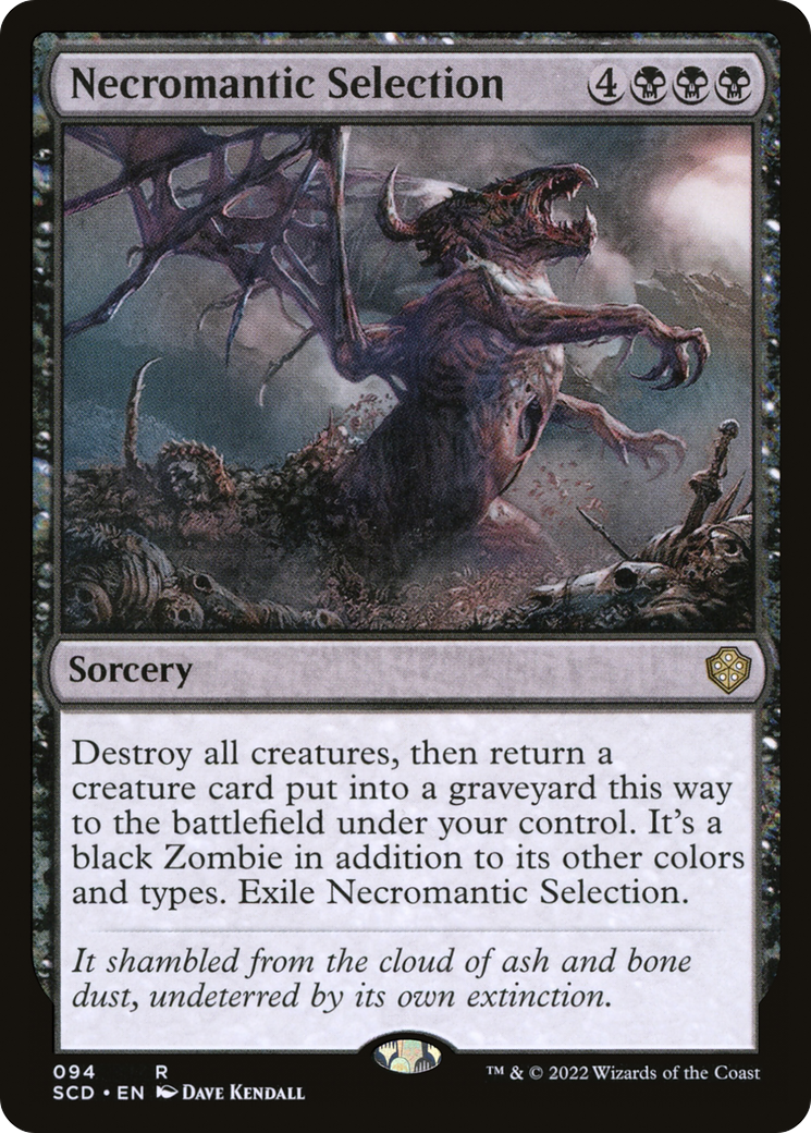 Necromantic Selection [Starter Commander Decks] | Dragon's Lair Comics and Fantasy Houston TX