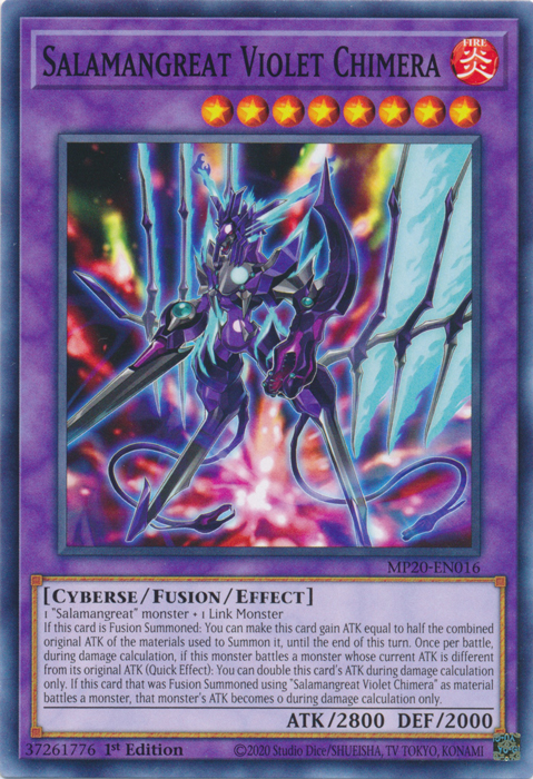 Salamangreat Violet Chimera [MP20-EN016] Common | Dragon's Lair Comics and Fantasy Houston TX