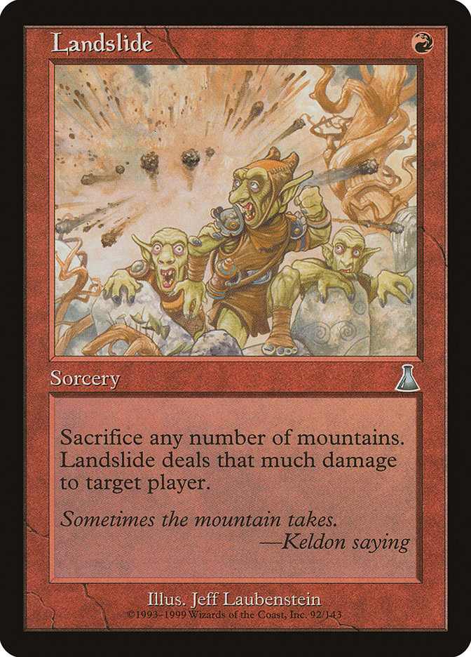 Landslide [Urza's Destiny] | Dragon's Lair Comics and Fantasy Houston TX