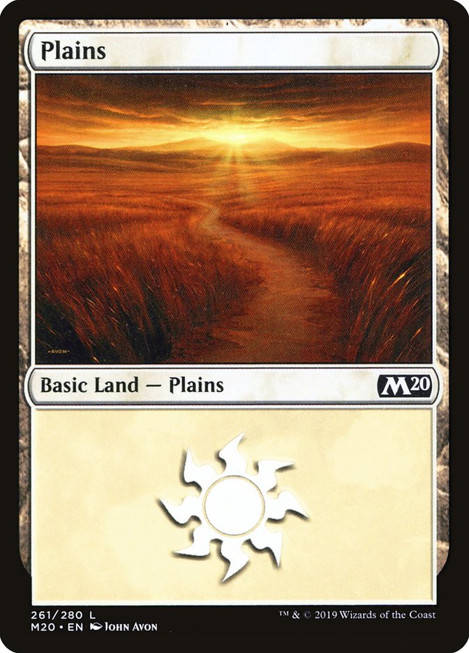 Plains (261) [Core Set 2020] | Dragon's Lair Comics and Fantasy Houston TX