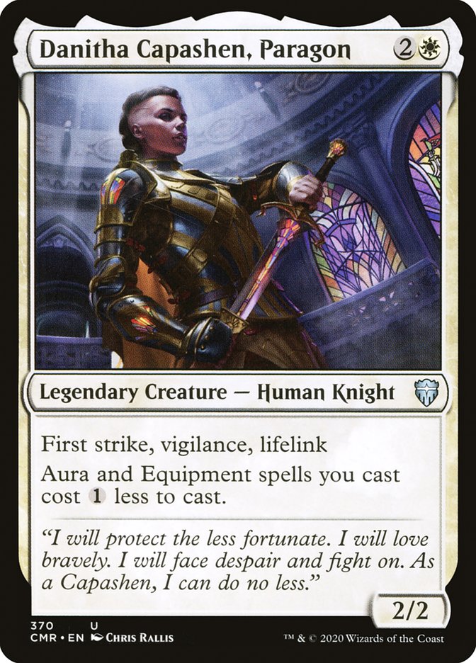 Danitha Capashen, Paragon [Commander Legends] | Dragon's Lair Comics and Fantasy Houston TX