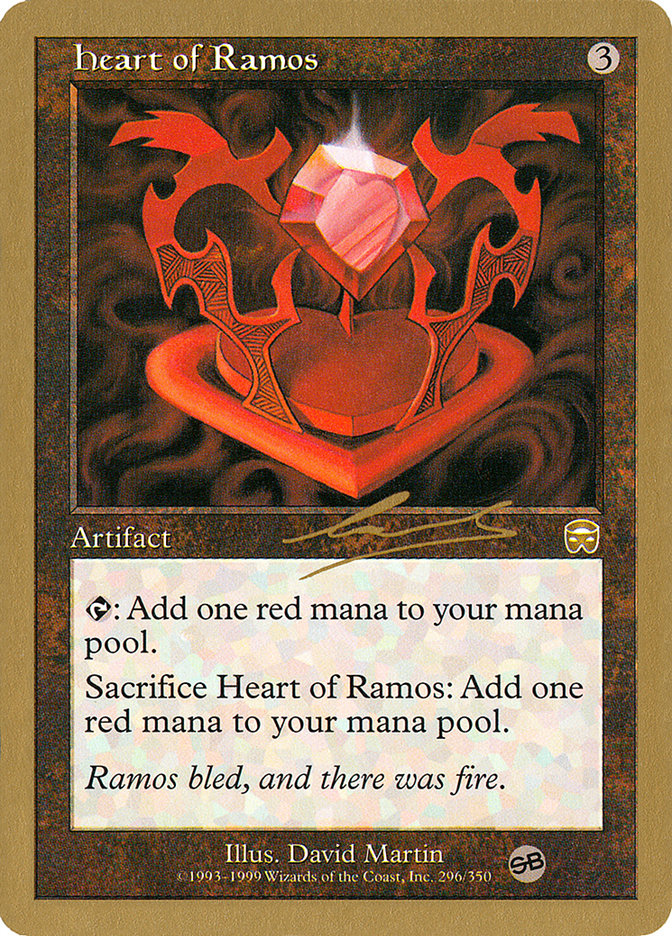 Heart of Ramos (Nicolas Labarre) (SB) [World Championship Decks 2000] | Dragon's Lair Comics and Fantasy Houston TX