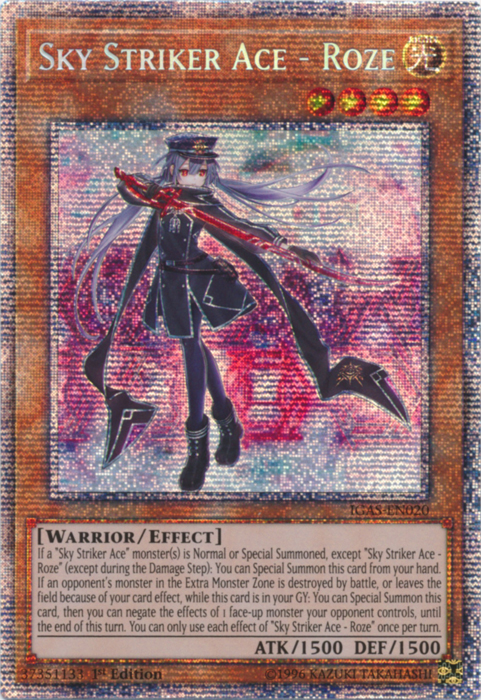 Sky Striker Ace - Roze [IGAS-EN020] Starlight Rare | Dragon's Lair Comics and Fantasy Houston TX