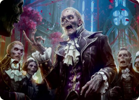Undead Butler Art Card [Innistrad: Crimson Vow Art Series] | Dragon's Lair Comics and Fantasy Houston TX