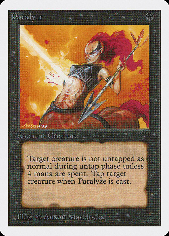 Paralyze [Unlimited Edition] | Dragon's Lair Comics and Fantasy Houston TX
