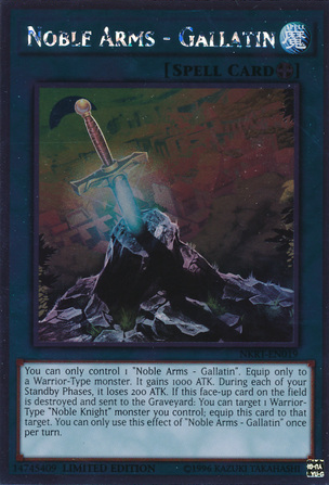 Noble Arms - Gallatin [NKRT-EN019] Platinum Rare | Dragon's Lair Comics and Fantasy Houston TX
