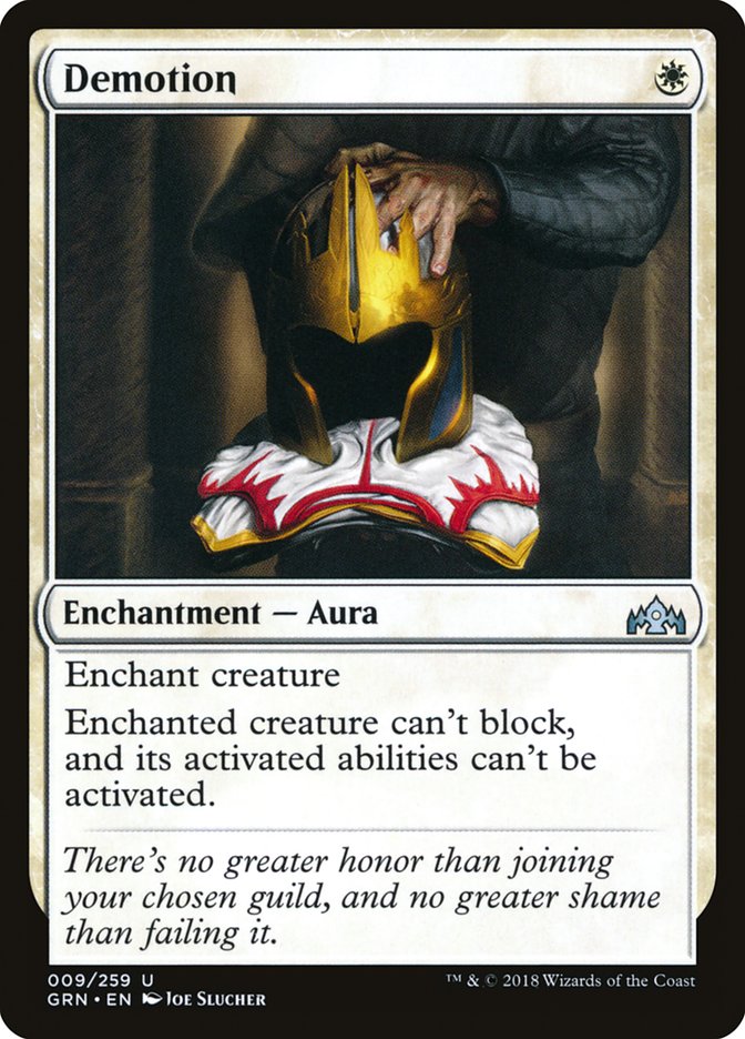 Demotion [Guilds of Ravnica] | Dragon's Lair Comics and Fantasy Houston TX