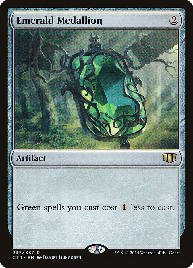 Emerald Medallion [Commander 2014] | Dragon's Lair Comics and Fantasy Houston TX