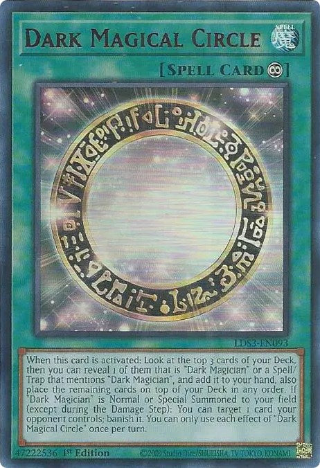 Dark Magical Circle (Red) [LDS3-EN093] Ultra Rare | Dragon's Lair Comics and Fantasy Houston TX